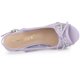 thumbnail image 4 of Sandalias De Cuña Tacones De Plataforma De Madera Lazo De Encaje Para Mujeres Morado 41, 4 of 6