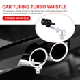 thumbnail image 4 of FLhrweasw Turbo Sound Whistle S L Car Roar Maker para Car Styling Tunning (Negro M), 4 of 9