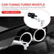 thumbnail image 4 of Silenciador de tubo Turbo silbato S M L potenciador de sonido soplado para ajuste de estilo de coche, 4 of 9