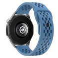 thumbnail image 2 of Dwitch band for Galaxy watch 7 40mm, Breathable Silicone Sport Band with Ventilation Holes,Blue, 2 of 4