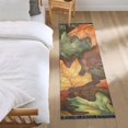 thumbnail image 3 of Yayeee Runner Rug for Bedroom 2'x6' Machine Washable Hallway Non Slip Mat, Colorful Autumn Leaves, 3 of 8