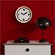 thumbnail image 3 of Reloj de pared silencioso con forma de grafiti estilo crema, funciona a pilas, fácil de combinar, 3 of 5