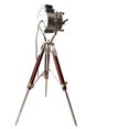 thumbnail image 5 of collectiblesBuy Classic Theatre Spot Light with Solid Wooden Tripod - Floor Lamp Vintage/Retro Style Searchlight, 5 of 6
