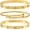 Style 2, variant on Gold Bracelets for Women - Stackable Bangles with Friendship & Love Theme - Stainless Steel Jewelry Gift for Her