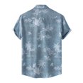 thumbnail image 3 of XDZJLR Mens Shirts for Short Sleeve Button Down Tropical Summer Beach Shirts for Men, 3 of 7
