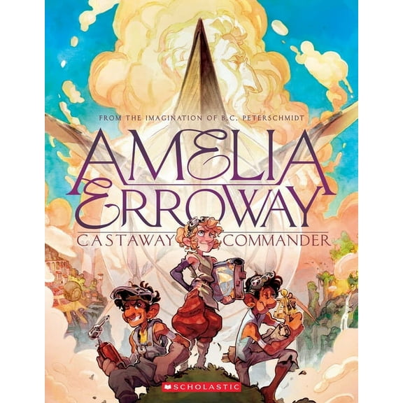 Amelia Erroway: Castaway Commander: A Graphic Novel, (Paperback)
