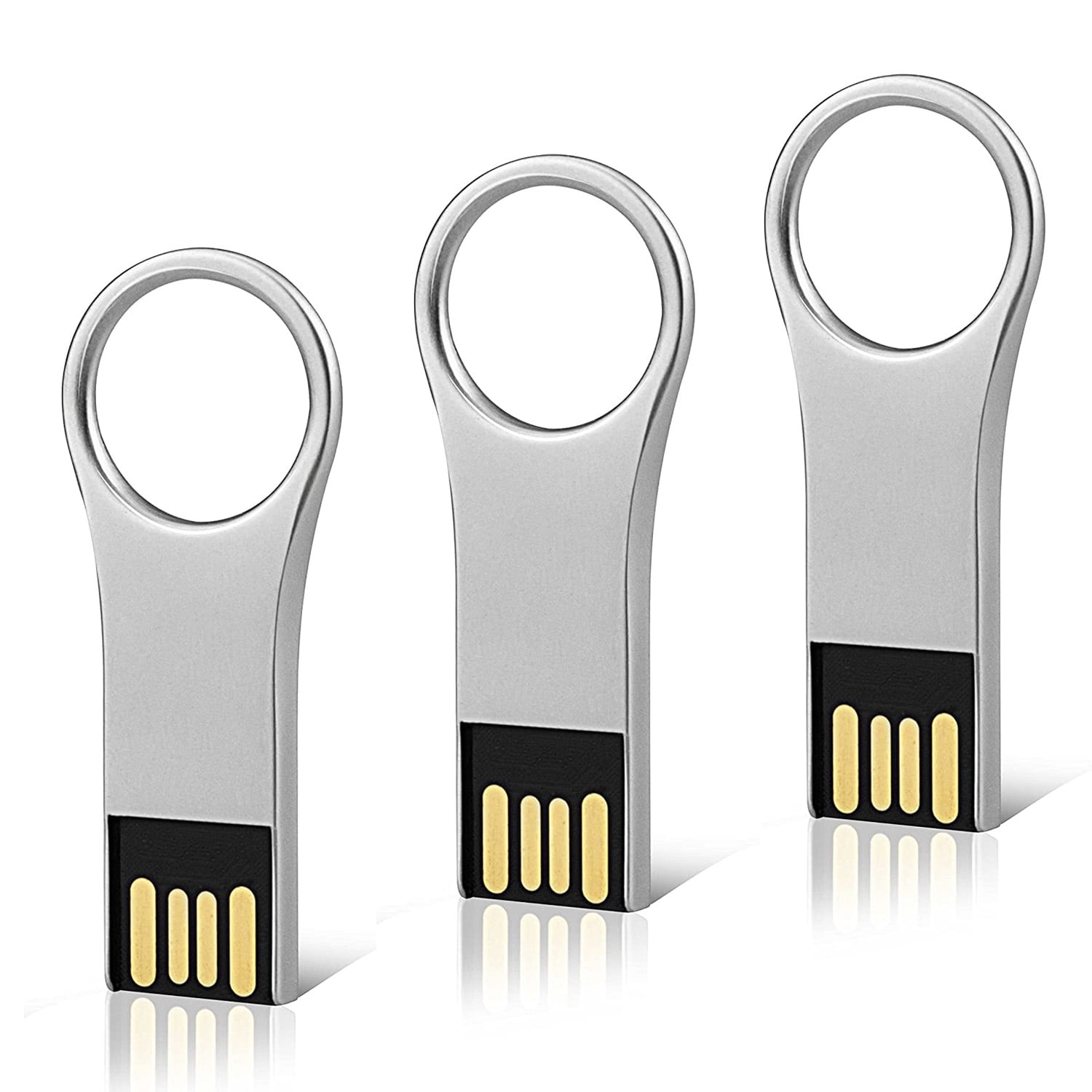Portable 1Pack 32GB 64GB Metal Key Model USB 2.0 Flash Drive Memory Storage Pen 