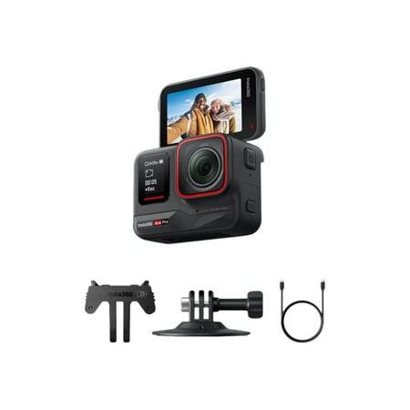 Insta360 - Ace Pro AI-Powered Waterproof Action Camera - Black