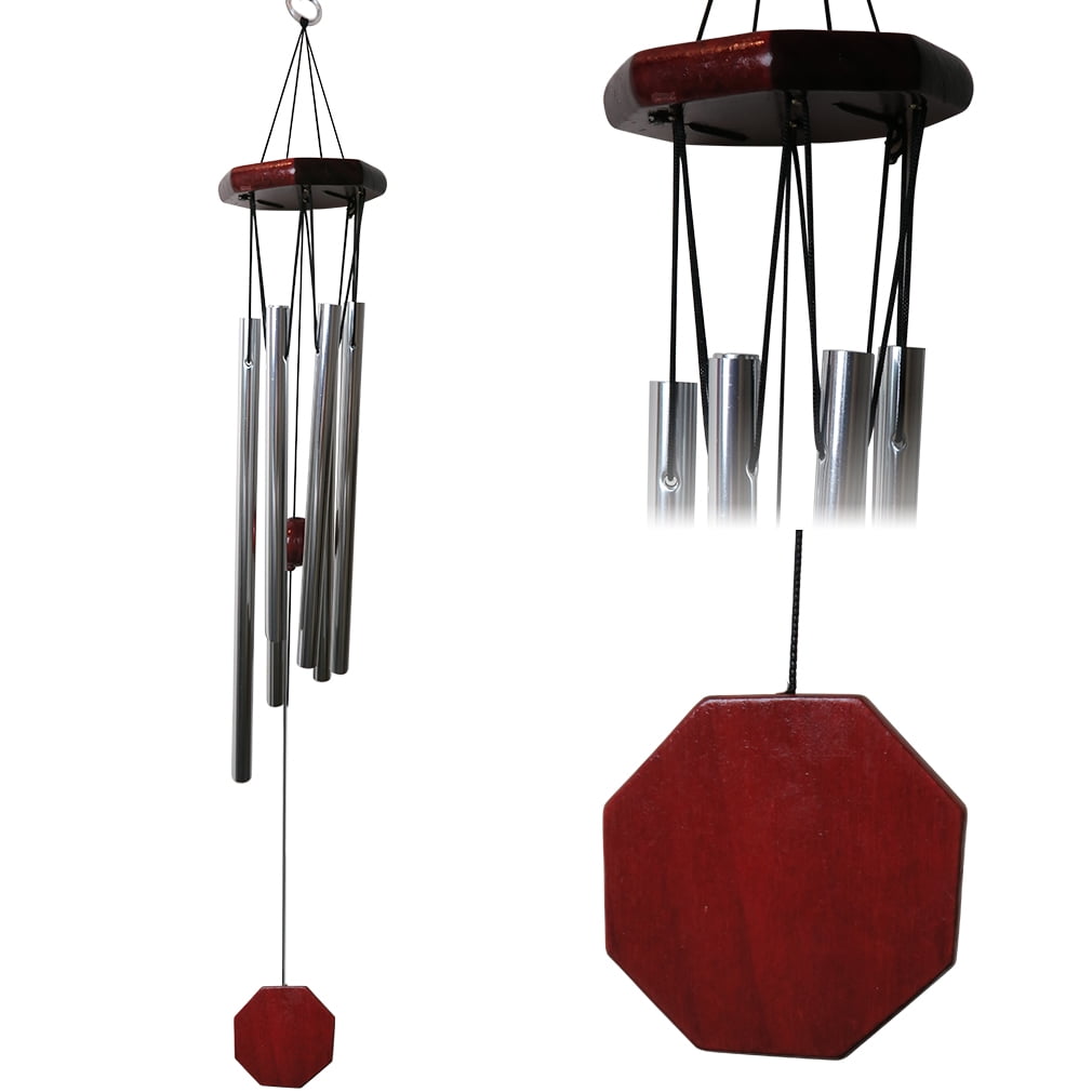 Evelots Wind ChimePatio/GardenMetal/Wood6 PipesRelaxing Melody30