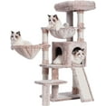 thumbnail image 1 of Tree,  Tower with condo, 2 Baskets, Large Platform, Scratch Board,  Scratching Posts for Indoor Cats, 1 of 18