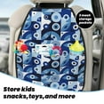 thumbnail image 5 of Naloa Evil Eye 2Pcs Anti-Kick Back Seat Cover Kick Mat, Car Seat Protector with 3 Storage Pockets, 5 of 8