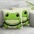thumbnail image 3 of Nawypu  Frog Pillows Covers, Frog Gifts,Frog Gifts for Women,Frog Gifts for Frog Lovers,Frog Themed Gifts,Frog Room Decor,Frog Decor, 3 of 5