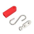 thumbnail image 3 of Gancho de Cuerda de Carril, Línea de Carril Segura S Hook S Hanger Corrosion Resistente A Acero inoxidable 304 para Piscina para Interiores, 3 of 7