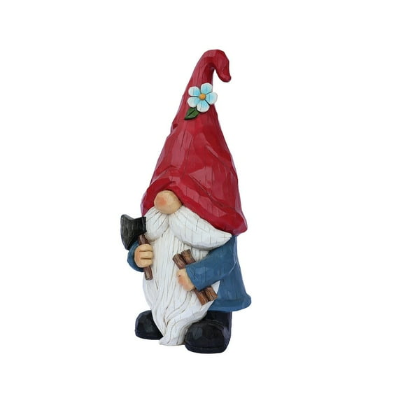 Hi-Line Gift Ltd. 14in Garden Gnome Chopping Wood