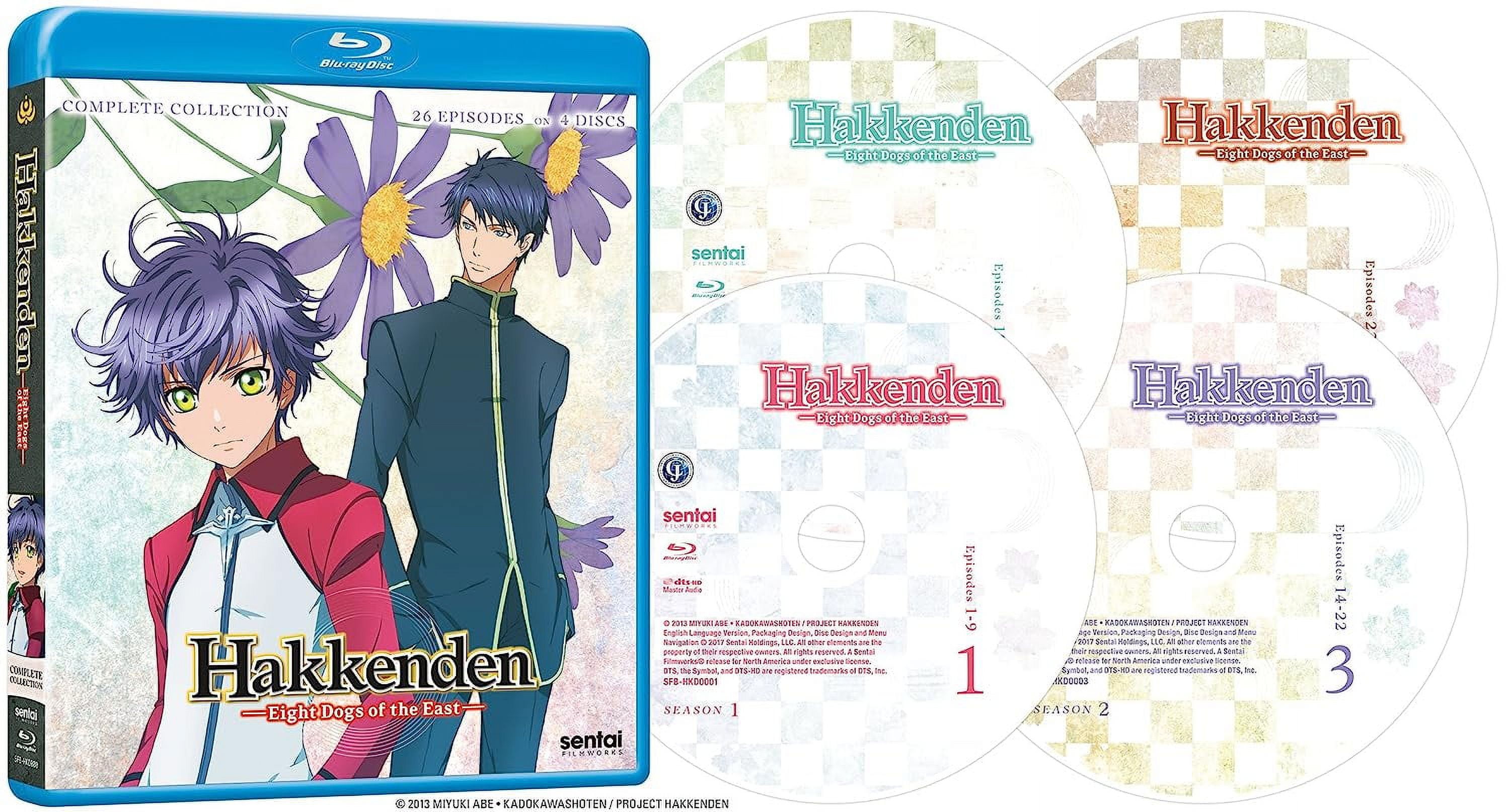 Hakkenden: Eight Dogs of the East: Complete Collection (Blu