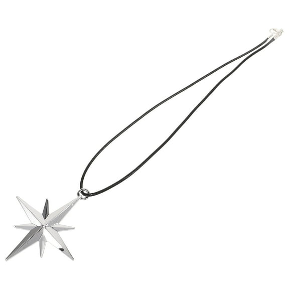 Himition Car Hanging Ornament Car Rear View Mirror Pendant Decor Car Charm Compass Star Pendant