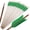 Green, variant on limaity 12X Bamboo Arrows 33" Flu Flu Feathers Longbow Recurve Bow Archery Hunting