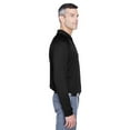thumbnail image 3 of Harriton M211L Men's Advantage Long Sleeve Tactical Polo-Black-2XL, 3 of 3