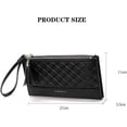 thumbnail image 2 of Sailing Porte Feuille Feminin, Porte-Monnaie Femme Grand, Portefeuille Femme Cuir, Portefeuilles et Porte-Cartes Femme, Portefeuille Noir, 2 of 5