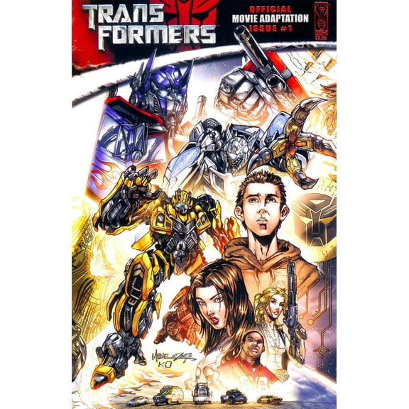 Transformers: Movie Adaptation #1 VF ; IDW Comic Book