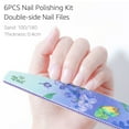 thumbnail image 2 of Kit de pulido de uñas de 6 uds, limas de uñas de doble cara, Mini pulidor de uñas desechable, pap Irfora Lima de uñas, 2 of 6