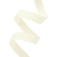 thumbnail image 2 of LaRibbons 5/8" Textured Grosgrain Ribbon, Antique White, 100 Yard Roll, 2 of 5
