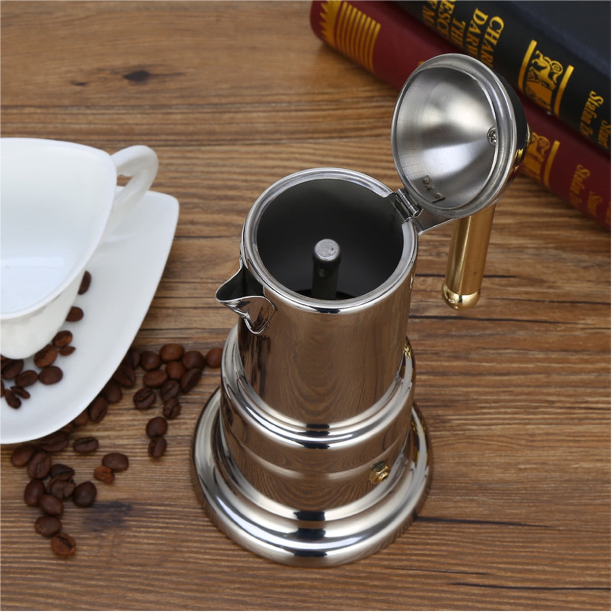 Moka Express Italian StoveTop Espresso Coffee Maker Percolator Coffee Pot Walmart Canada
