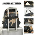 thumbnail image 3 of FORMRS Mini Backpack Purse for Women Travel Daypack Casual Shoulder Bag, Retro Watercolor Planet, 3 of 7