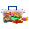 thumbnail image 1 of Sherplace 450pieces Coloridos Niños Forma Bloques de Construcción Puzzle Juguete Sunnimix Kids Bullet Building Blocks, 1 of 1