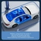 thumbnail image 5 of Parasol universal para parabrisas de coche | Diseño plegable de doble aro | Aislamiento térmico y protección solar | Tela con revestimiento gris plateado | Compatible con sedanes, SUV y camionetas, 5 of 7
