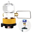 thumbnail image 1 of Adaptador de tanque de gas Recambio Palanca de cambio Camping Split Cartucho plano MAPP Sharpla Adaptador de estufa al aire libre, 1 of 7