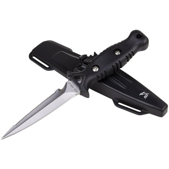 IST K-21 Stainless Steel Serrated Dive Knife
