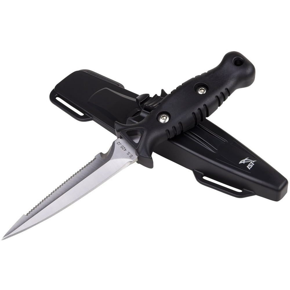 IST K21 Stainless Steel Serrated Dive Knife
