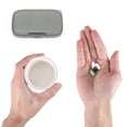 thumbnail image 4 of Unique Bargains 6 Grids Single Layer Pill Box 1Pc Gray, 4 of 6