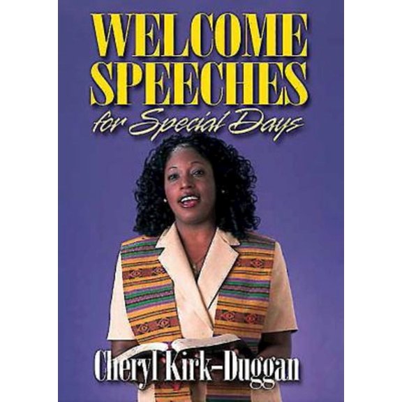 Pre-Owned Welcome Speeches for Special Days (Paperback) 0687022746 9780687022748