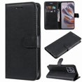 thumbnail image 1 of Wallet Case for Motorola Edge 50 Neo Flip Cover with Card Slots, Magnetic Stand & Strap Black, 1 of 7
