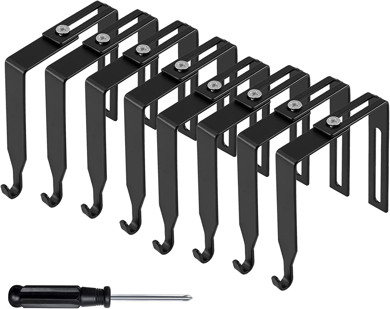 Universal Cubicle Hooks Adjustable Whiteboard Hanger 4Pcs Universal  Partition Hangers - Adjustable Cubicle Hooks For 1.5 To 2.5 Inch Panels  Partition Wall, image size:1500x1189