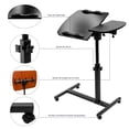 thumbnail image 3 of Mesa para laptop Portatil Con Ruedas Altura Ajustable 67x40x94 Audiotek, 3 of 6