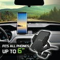 thumbnail image 4 of Cellet Dash Board Smartphone Holder, Clip Car Phone Mount with 360 Degree Rotation for Apple iPhone Samsung Galaxy Google Pixel & more, 4 of 9