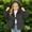 Black, variant on Liyamei Kids Hooded Padded Jacket with Zipper for Winter Lightweight Outdoor Wear Size 2-3 Years