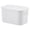 G, variant on White Plastic Storage Cubes Stackable Organizer with Handles Modular Closet Shelf System teen Room Toy Box Pantry Organization Easy Clean Lightweight Home , A Storage Box for Miscellaneous Items