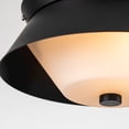 thumbnail image 4 of Lucas McKearn Bowtie Flush Mount in Matte Black, 4 of 4