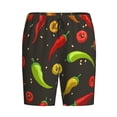 thumbnail image 4 of Fotbe Chili2 Pajama Shorts for Men, Men's Pajama Bottoms, Sleepwear,Short Pajama Pants-3X-Large, 4 of 9