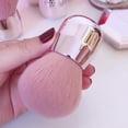 thumbnail image 2 of Cepillo limpiador de polvo para decoración de uñas, cepillo limpiador de polvo para maquillaje o gel UV Nail Arts Kabuki (rosa), 2 of 5