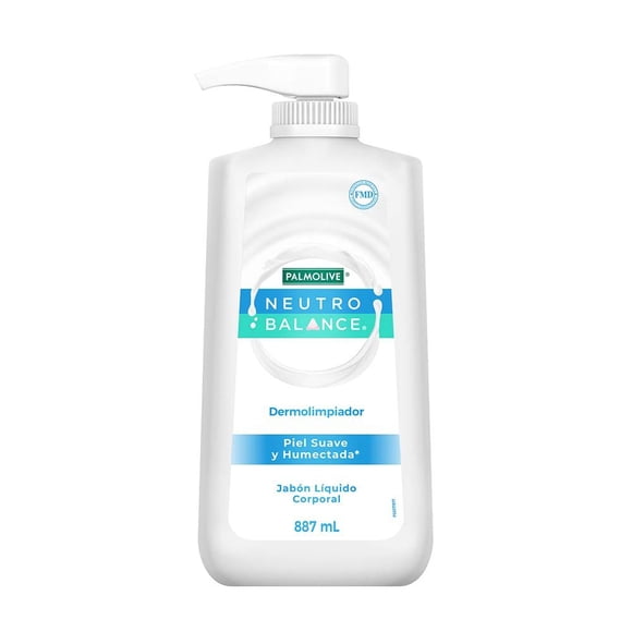 Jabón Líquido Corporal Palmolive Neutro Balance Dermolimpiador 887 ml