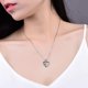 thumbnail image 2 of Collar Cadena de mujer Plata 925 Estampado de pata de animal Amor sin límites, 2 of 4