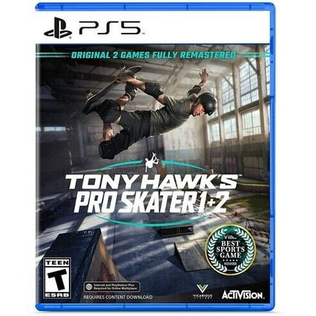 Tony Hawk Pro Skater 1+2 for PlayStation 5 Standard Edition [New Video Game] P