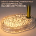 thumbnail image 5 of LMLTLULU Gold Electric Candle Warmer Lamp with Crystal Base, Wax Warmers with 2 Bulbs Timer and Dimmer, Adjustable Height for All Jar Candles, Home Decor, Gifts for Housewarming, 5 of 10