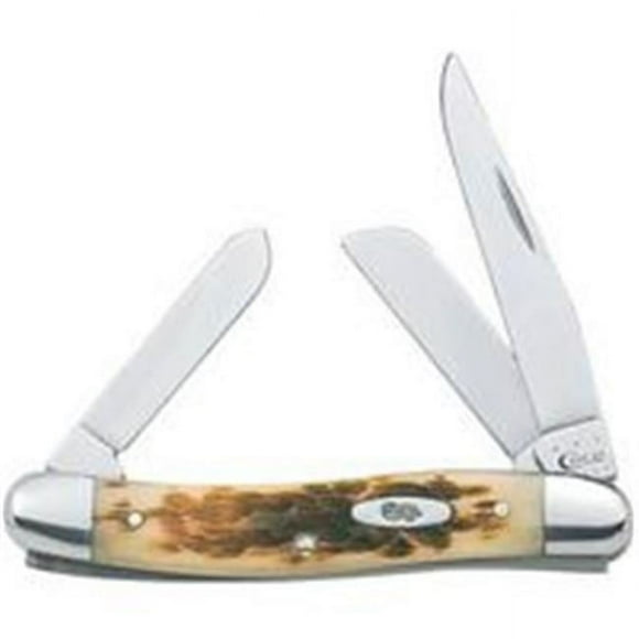 Case Pocket Knives Knife Pockt 3Bld Stockmn 3-1/2 42