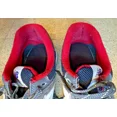thumbnail image 3 of NEW BALANCE 574 men's sneakers – SIZE 11 US – GRAY/WHITE/PURPLE/RED, 3 of 5